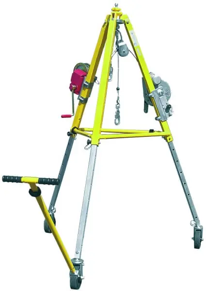 Neu ARTEX Aluminium-Dreibaum-Kombi-Gerät Seillänge: 18 m