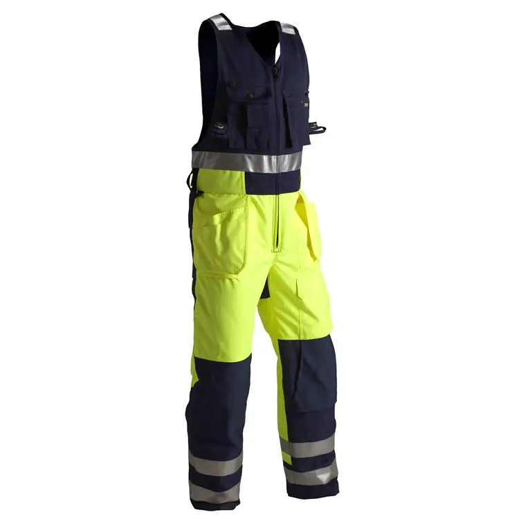 Blakläder High VIS Kombihose Kl. 2 8504 gelb/marineblau Größe: 62 Garantierte Lieferung