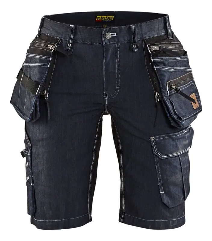 Blakläder Da Handwerk Shorts X1900 Stretch marineblau/schwarz Größe: 50 Markenware