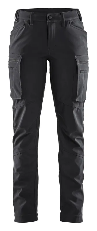 Expressversand Blakläder Damen Service Softshell Winterhose 7177 schwarz Größe: 25