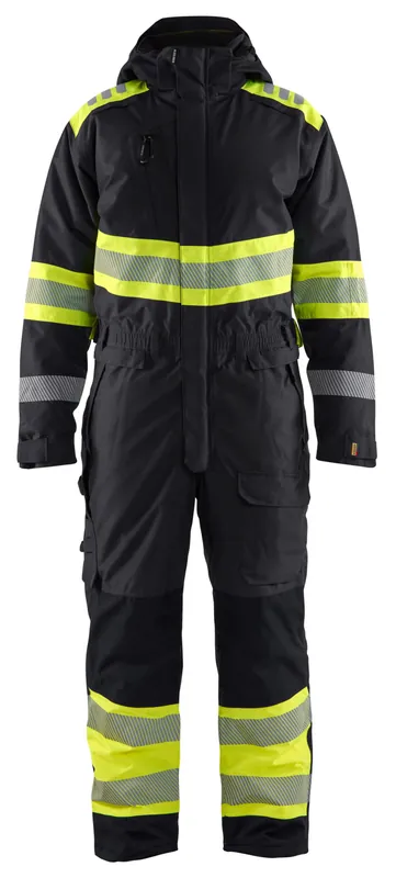 Jetzt Kaufen Blakläder High Vis Winteroverall Kl.1 schwarz/gelb Größe: 3XL