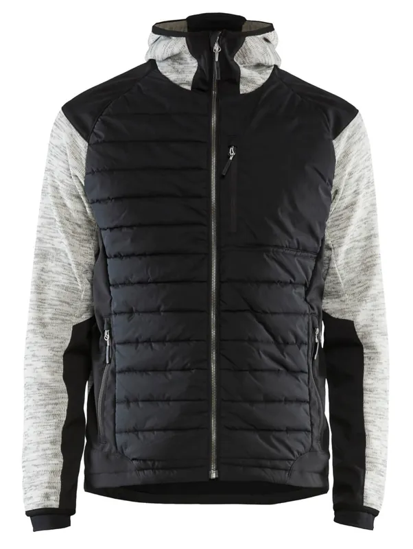 Preiswert Blakläder Hybrid Jacke 5930 grau melange/schwarz Größe: 3XL