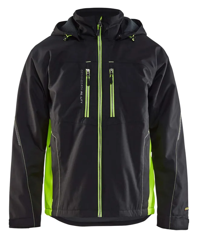 Blakläder Funktionsjacke leicht gefüttert 4890 schwarz/gelb Größe: 3XL Sichere Zahlung