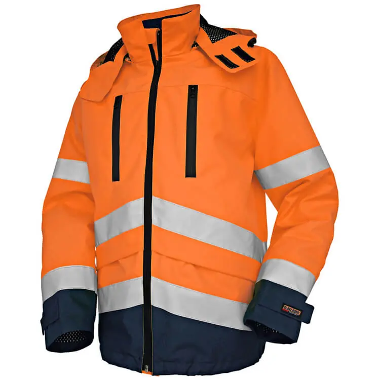 Blakläder High VIS Funktionsjacke 4837 orange/marineblau Größe: 3XL Geprüft