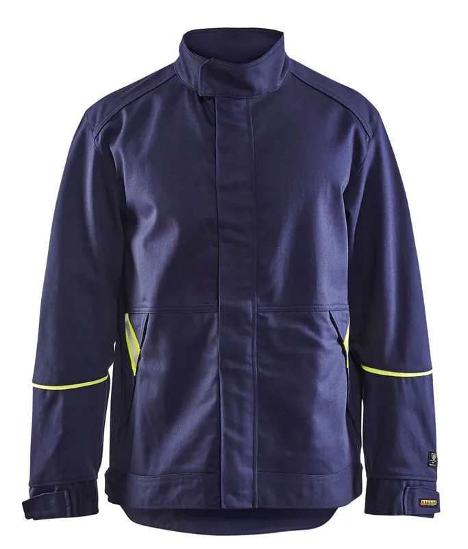 Blakläder Schweißer Jacke 4801 marineblau/gelb Größe: 3XL Expressversand