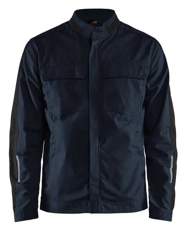 Blakläder Industrie Jacke Stretch 4444 dkl.marinebl/schwarz Größe: 3XL Echt