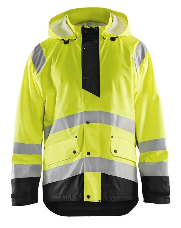 Blakläder High Vis Regenjacke Level 1 gelb/schwarz Größe: 3XL Top-Angebot