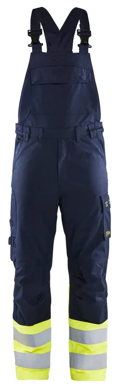 Rabatt Blakläder Latzhose inhärent Stahl 2605 marineblau/gelb
