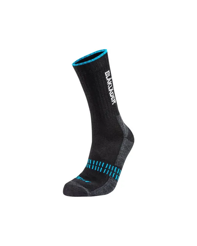 Blakläder Socken LIGHT 2191 schwarz/neon blau Größe: 45-48 Meistverkauft