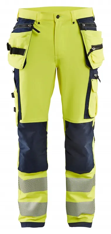 Top-Preis Blakläder High Vis Bundhose 4 Wege Stretch gelb/schwarz