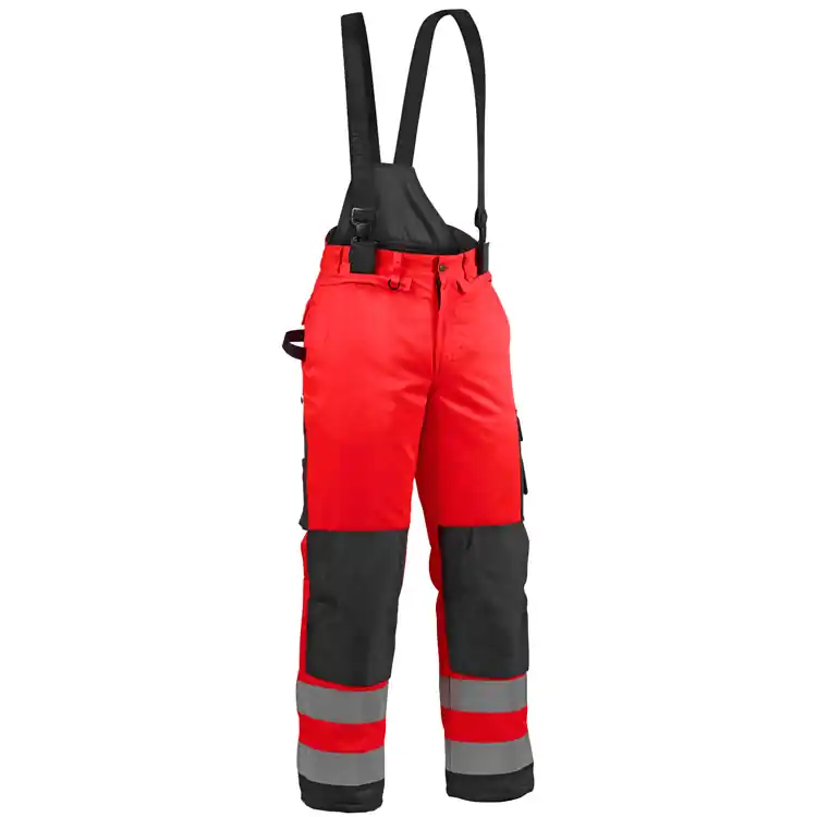 Super-Preis Blakläder High VIS Winterlatzhose Klasse 3 1885 rot/schwarz