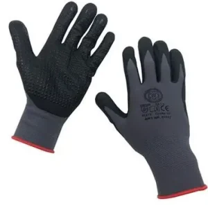 Top-Angebot profibau MMXX Handschuh, EN 388 Nylon mit Nitrilnoppen Größe: 11