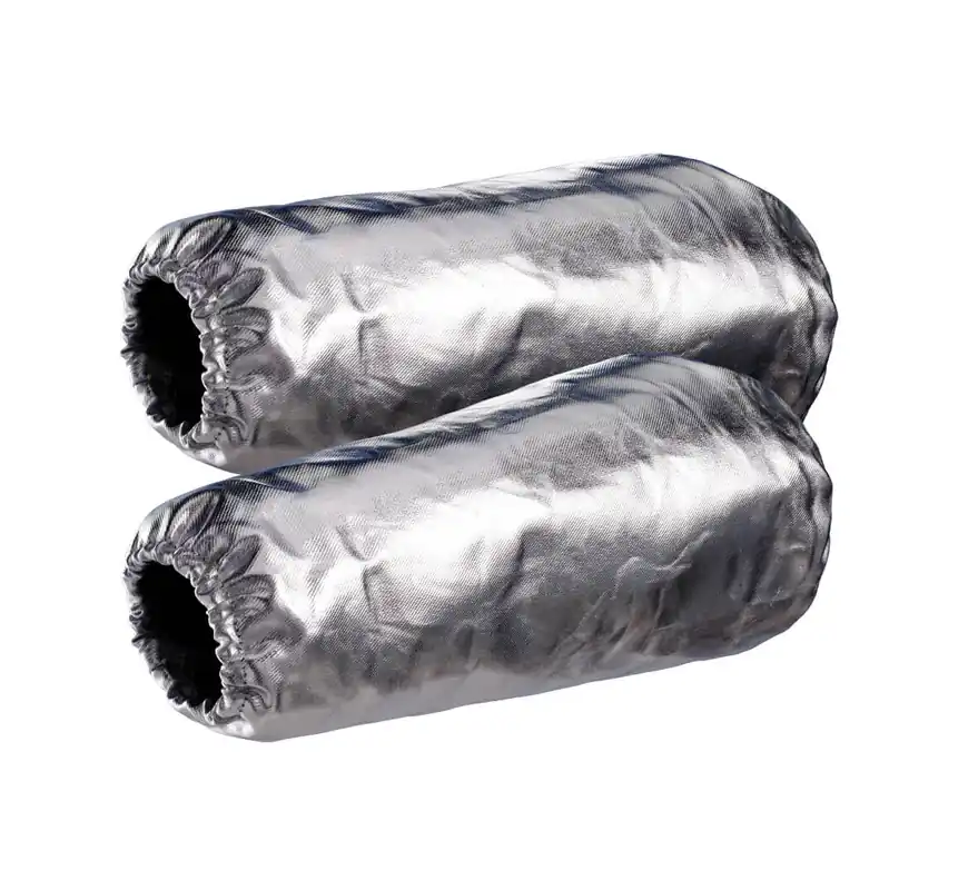 JUTEC Hitzeschutz-Armstulpen Preox-Aramid, bis 1000°C, ohne Daumenloch Solange Der Vorrat Reicht