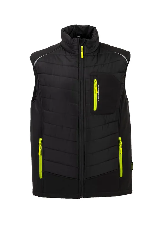 Nur Heute PLANAM Stretchline Winterweste schwarz Größe: 4XL