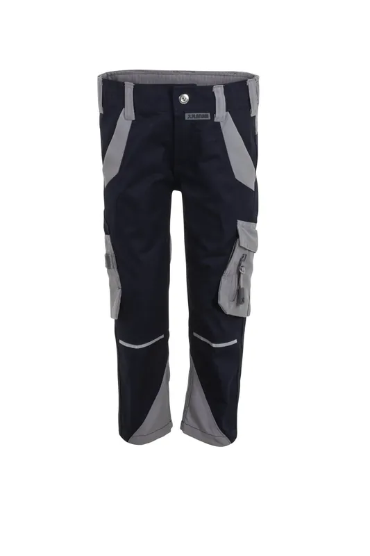 PLANAM Norit Kids Bundhose schwarzblau/zink Größe: 170/176 Markenware