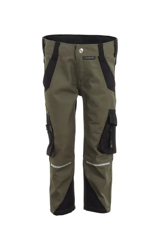 Wochenendangebot PLANAM Norit Kids Bundhose oliv/schwarz Größe: 170/176