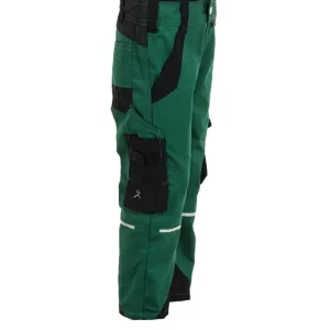 Super-Preis PLANAM Norit Kids Bundhose grün/schwarz Größe: 170/176