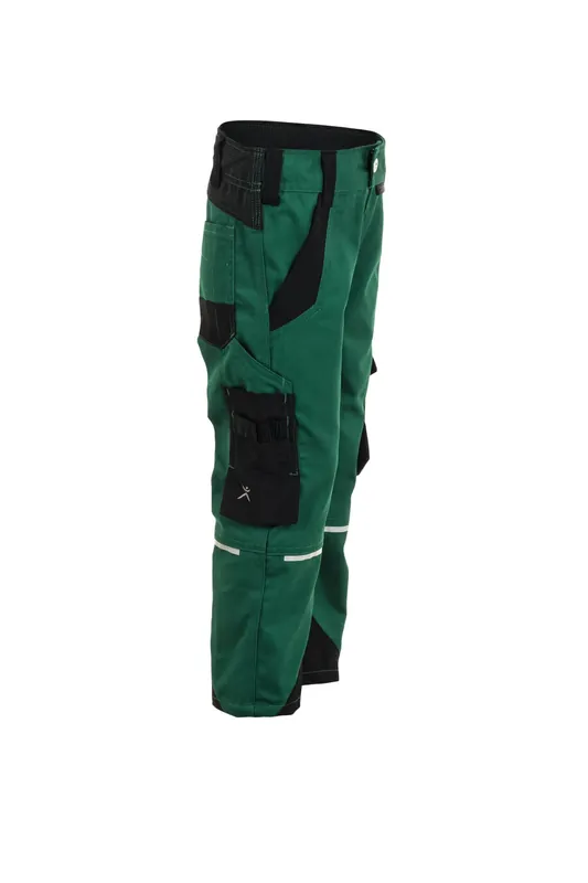 Super-Preis PLANAM Norit Kids Bundhose grün/schwarz Größe: 170/176