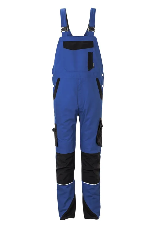 PLANAM Norit Latzhose kornblau/schwarz Größe: 110 Mega-Angebot