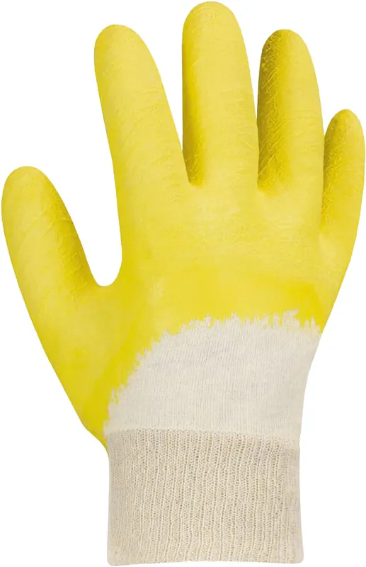 Bestseller profibau PVC-Handschuh mit Strickbund Kat.1, Gr. 10