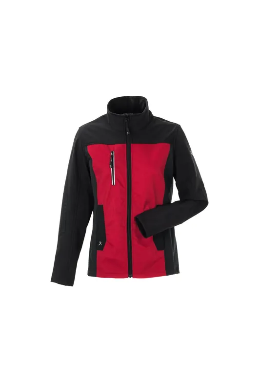Top-Seller PLANAM Norit Hybridjacke Damen rot/schwarz Größe: 54