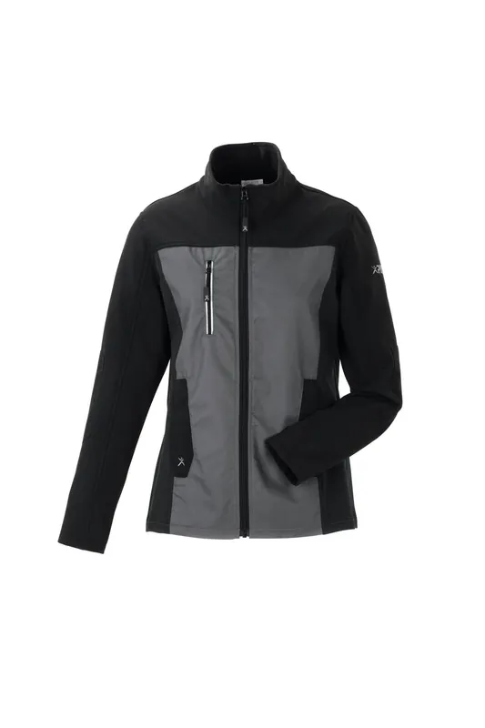 PLANAM Norit Hybridjacke Damen schiefer/schwarz Größe: 54 Schneller Versand