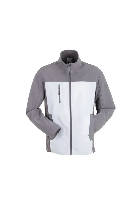 PLANAM Norit Hybridjacke weiß/zink Größe: 110 Preisknaller