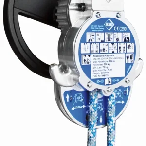 Angebot ARTEX Abseilgerät ABS 4 WH Bison mit Stahl-Oval-Schraubkarabiner EN 362