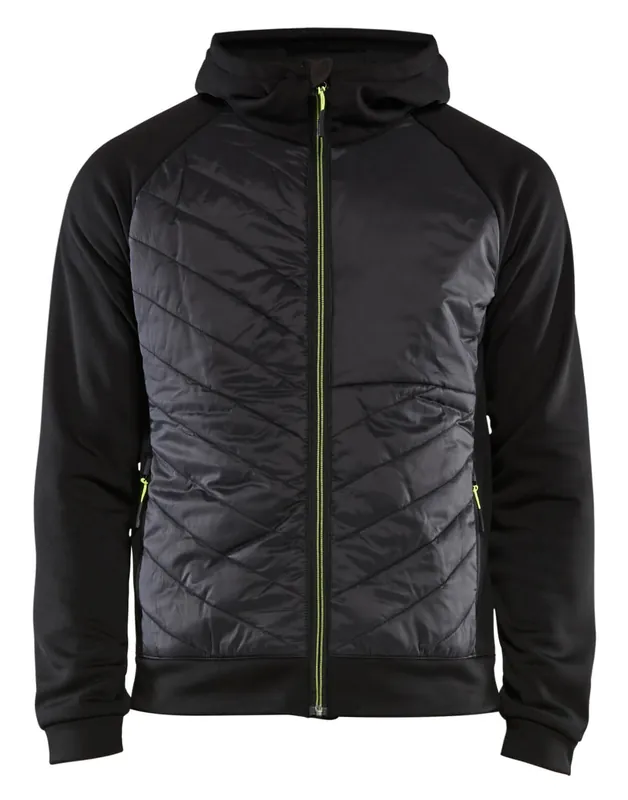 Top-Preis Blakläder Hybrid Sweater 3463 schwarz/gelb Größe: L