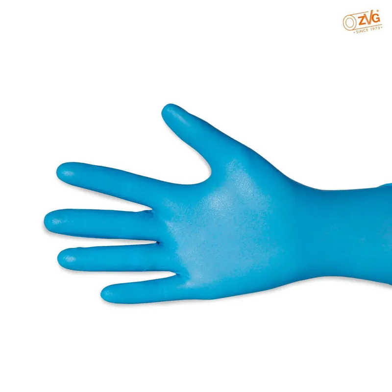 ZVG Handschuh Nitril ungepudert blau 100 Stück Größe: XL Neu