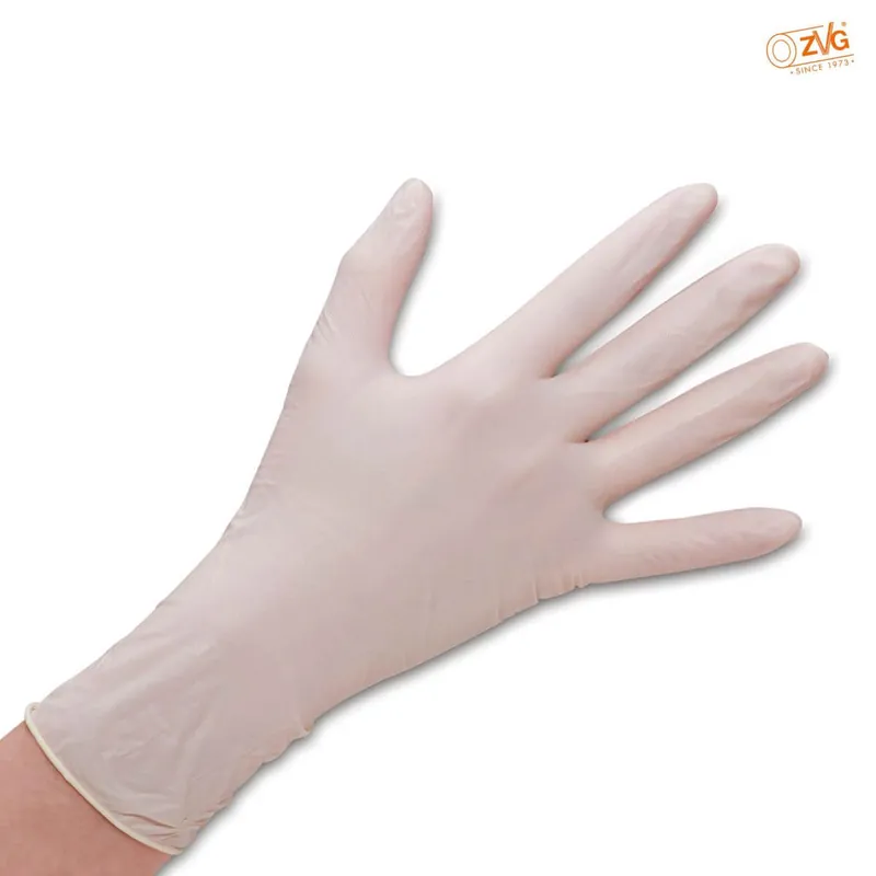 Schneller Versand ZVG Handschuh Latex ungepudert Größe: XL
