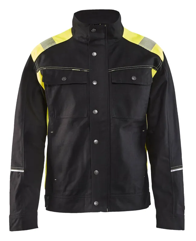 Direkt Vom Hersteller Blakläder Handwerker Jacke 4095 schwarz/gelb Größe: 3XL