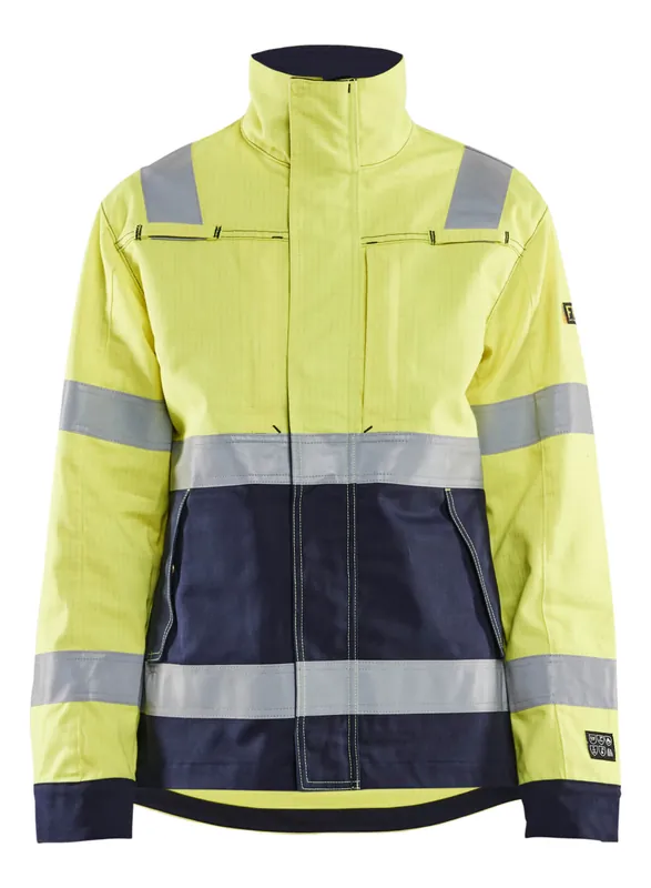 Blakläder Damen Multinormjacke 4091 gelb/marineblau Größe: 3XL Begrenztes Angebot