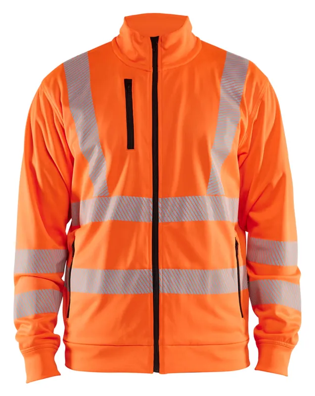 Direkt Vom Hersteller Blakläder High Vis Sweatjacke 3563 orange Größe: 3XL