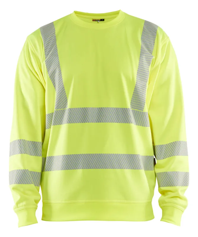 Schnäppchen Blakläder High Vis Sweatshirt 3562 gelb Größe: 3XL