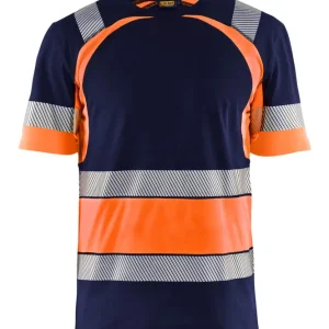 Aktuell Blakläder High Vis T-Shirt mittelgrau/High Vis orange Größe: 3XL