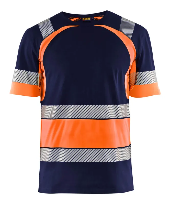 Aktuell Blakläder High Vis T-Shirt mittelgrau/High Vis orange Größe: 3XL