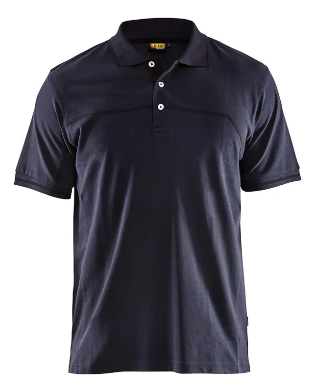 Blakläder Polo Shirt dunkel marineblau/schwarz Größe: 3XL Abverkauf