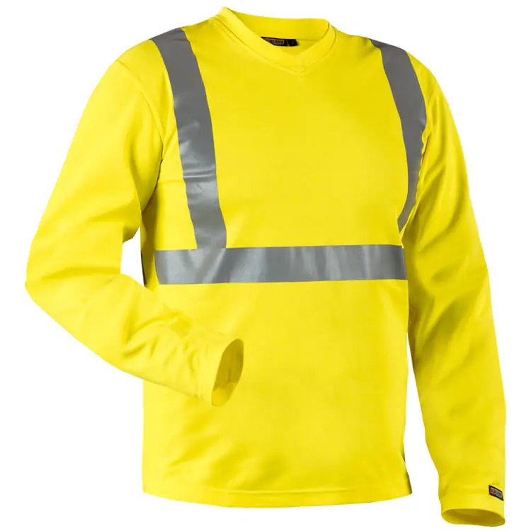 Preisknaller Blakläder Highvisibility Langarm Shirt Kl.2 3383 gelb Größe: 3XL