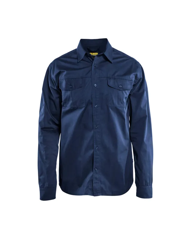 Beliebt Blakläder Langarmhemd 3298 marineblau Größe: 3XL