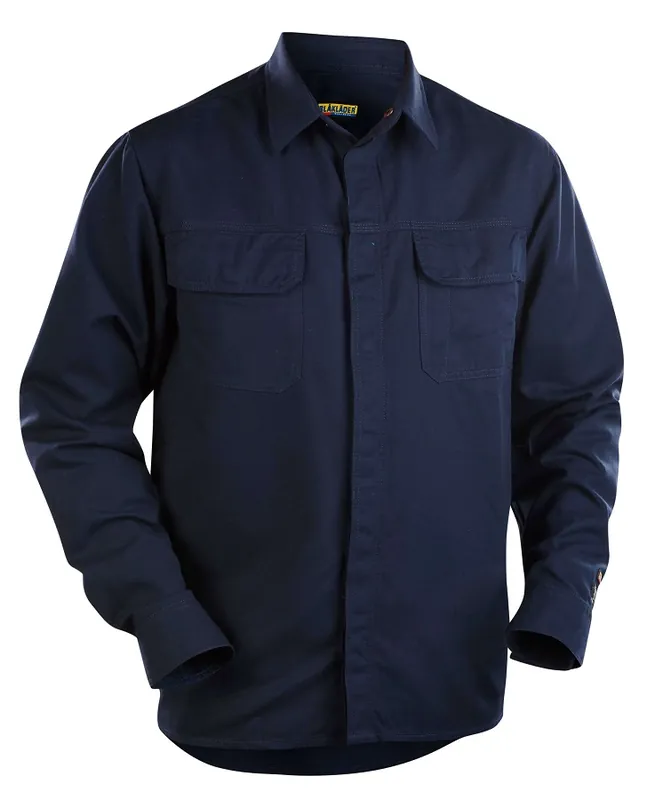 Blakläder Flammschutz Hemd 3227 marineblau Größe: 3XL Schneller Versand