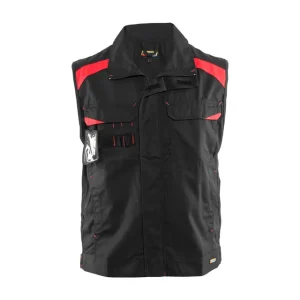 Blakläder Arbeitsweste Industrie 3164 schwarz/rot Größe: 3XL Ausverkauf