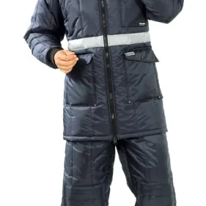 Super-Preis PLANAM Gefrierhaus Parka marine Größe: 3XL