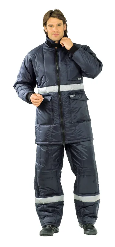 Super-Preis PLANAM Gefrierhaus Parka marine Größe: 3XL