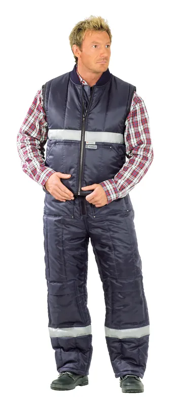 PLANAM Kühlhaus Weste marine Größe: 3XL Knallerangebot