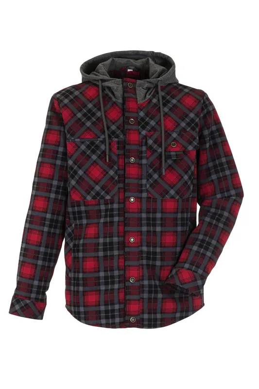 PLANAM Outdoor Thermohemd rot/schiefer Gr. 8XL Größe: 8XL Finale Aktion