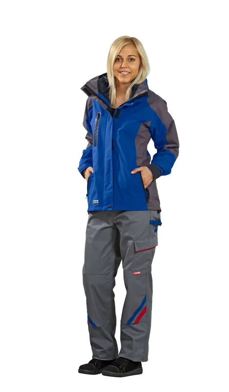 Rabatt PLANAM Shape Damen Jacke blau/grau Größe: 3XL