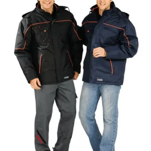 Beliebt PLANAM Piper Jacke marine/orange Größe: 3XL