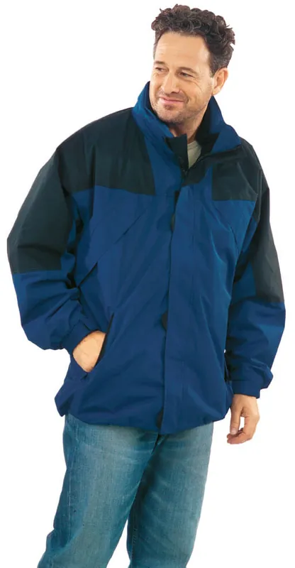 PLANAM Redwood Jacke amporablau/schwarz Größe: 3XL Aktuell