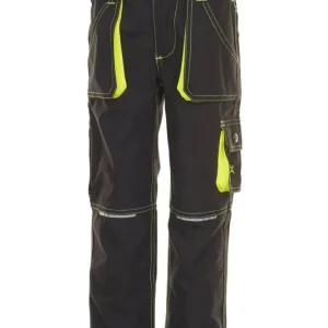 Bestpreis PLANAM Basalt Neon Junior Bundhose anthrazit/gelb Größe: 170/176